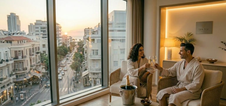 האסקפיזם המושלם: חגיגת יום נישואין במלון בוטיק מבלי לצאת מהעיר